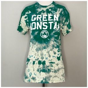 Green Monstah Bleached T-Shirt